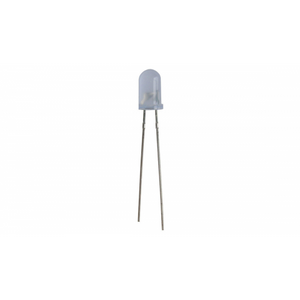 12V BLUE LED, 5MM (MILKY-WHITE OFF-STATE)