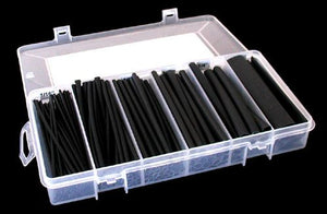 HEAT SHRINK TUBING ASSORTMENT, 154 PIECES