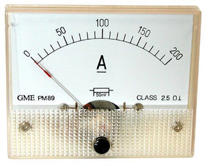 200 AMP DC PANEL METER