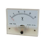 25V AC PANEL METER