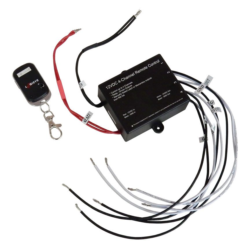 4 CHANNEL 12 VDC REMOTE CONTROL 4 CHANNEL 12 VDC REMOTE CONTROL