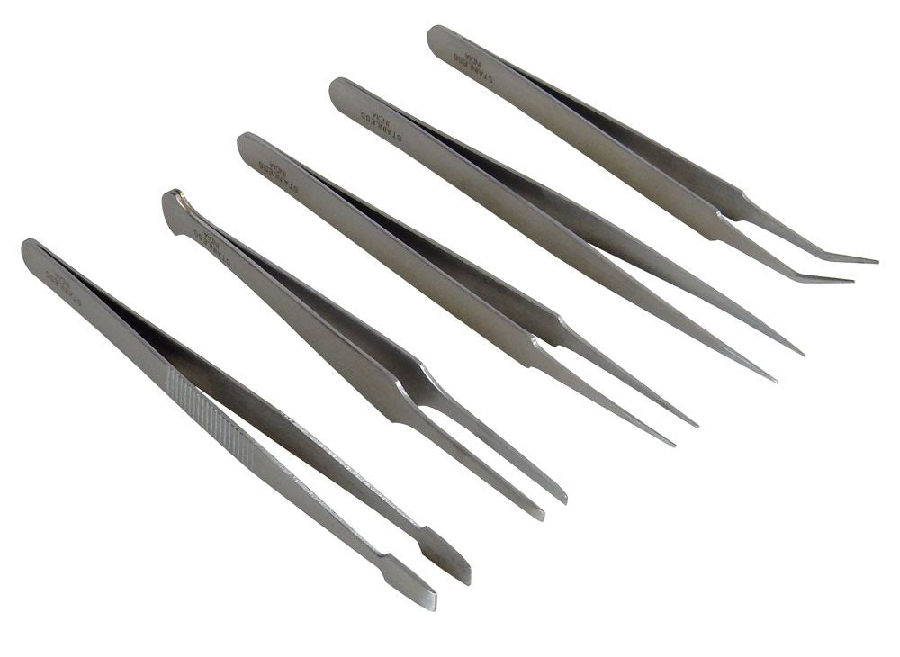 5 PIECE TWEEZER SET 5 PIECE TWEEZER SET