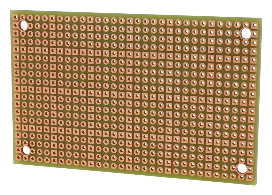 50 X 80MM SINGLE-HOLE BREADBOARD, DOUBLE SIDED 50 X 80MM SINGLE-HOLE BREADBOARD, DOUBLE SIDED