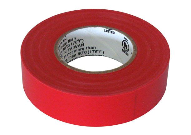 3/4" X 60' ELECTRICAL TAPE UL, RED – Aretronics