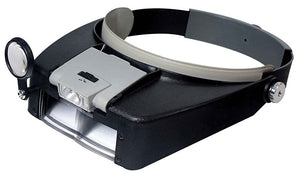 ILLUMINATED MULTI POWER HEAD MAGNIFIER & LOUPE