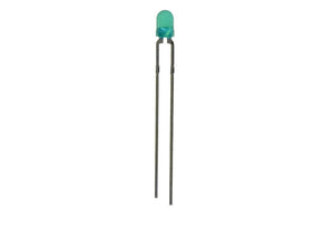 MINIATURE T-1 (3MM) GREEN LED