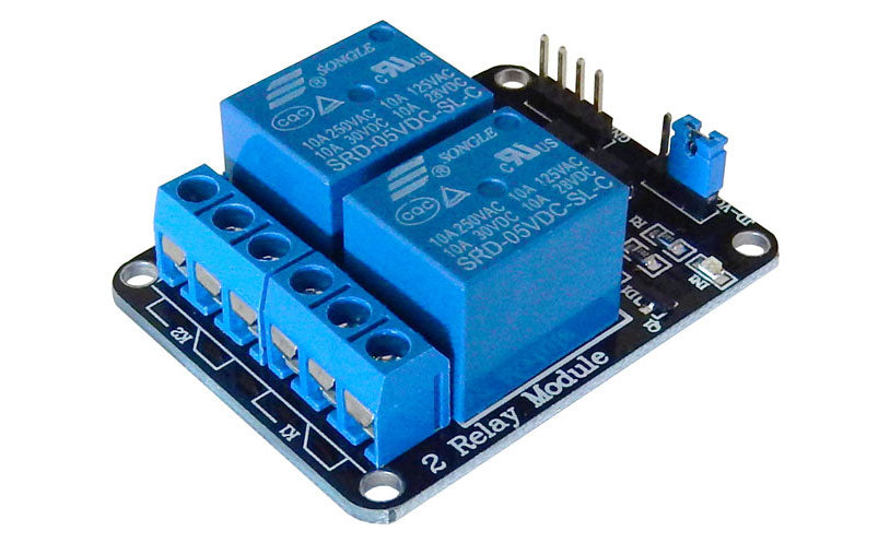2-CHANNEL RELAY MODULE 2-CHANNEL RELAY MODULE