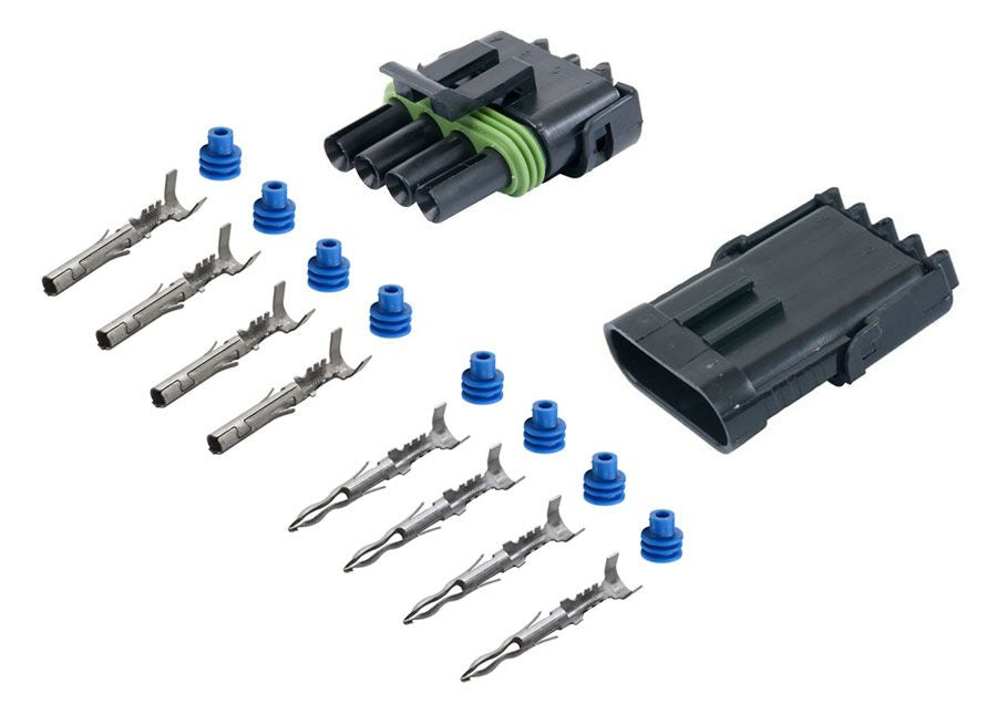 4CONDUCTORS WEATHER PACK KIT, 1012 GA Aretronics