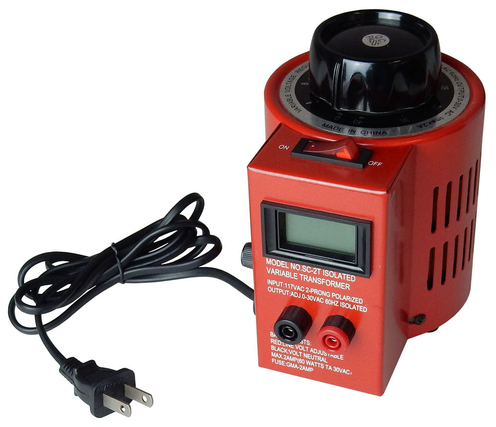 2 AMP VARIABLE TRANSFORMER 2 AMP VARIABLE TRANSFORMER