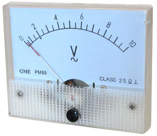 10V AC PANEL METER 10V AC PANEL METER