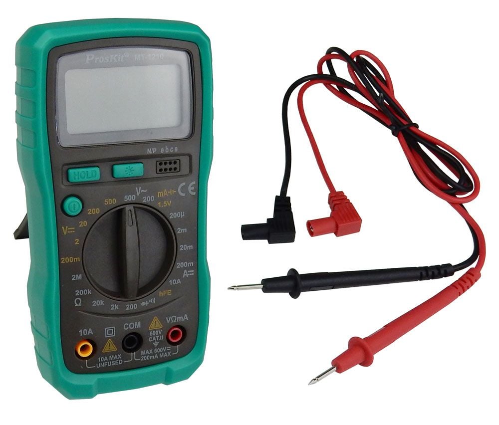 COMPACT 3-1/2 DIGIT MULTIMETER COMPACT 3-1/2 DIGIT MULTIMETER