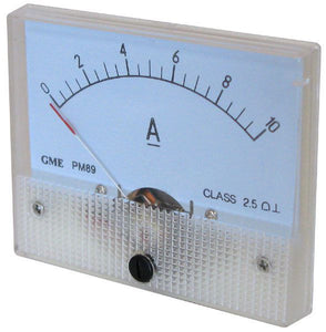 10A DC PANEL METER