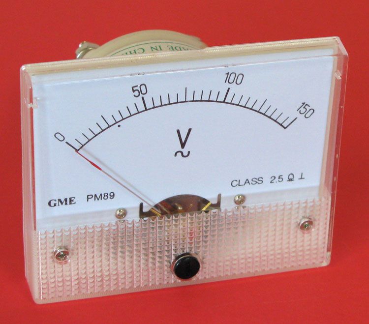 150V AC PANEL METER 150V AC PANEL METER