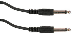 25' CABLE - 1/4" MONO PHONE PLUGS