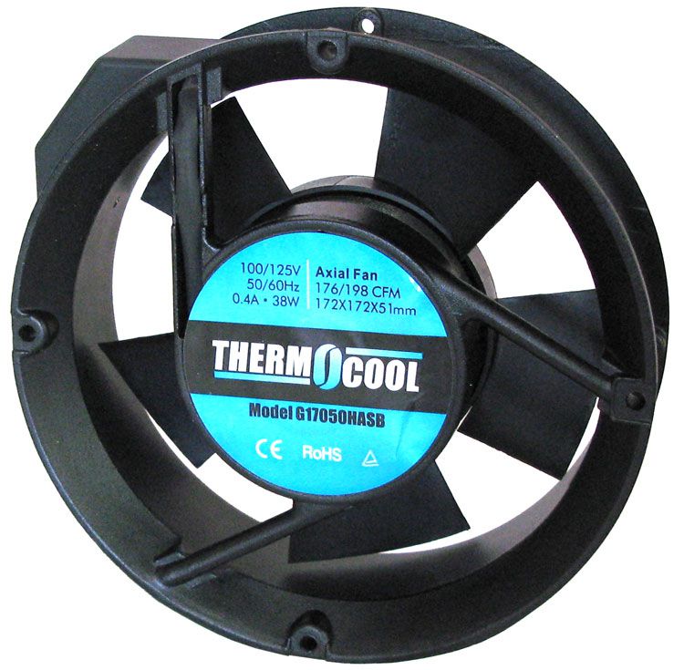 125 VAC 172MM COOLING FAN