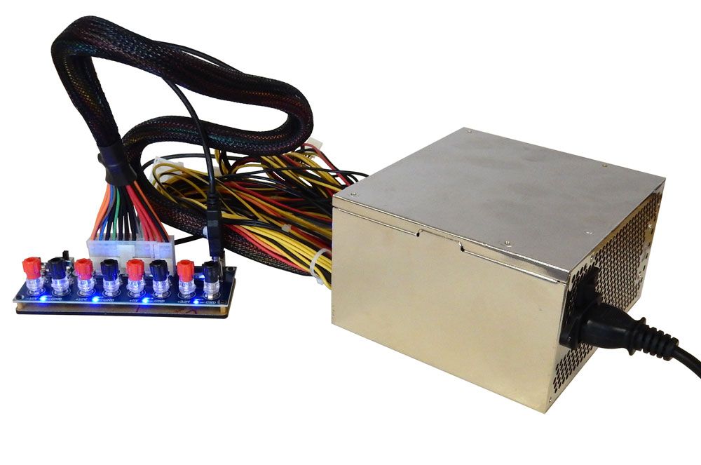 ATX TO BENCHTOP POWER SUPPLY CONVERSION KIT