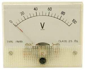 0-100V DC VOLT METER