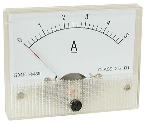 5A DC PANEL METER