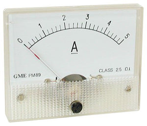 5A DC PANEL METER