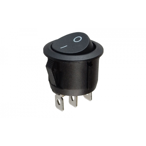 Stdp Rocker Switch SPDT ROUND ROCKER SWITCH – Aretronics