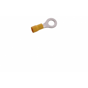 YELLOW RING TERMINAL, 5/16" HOLE