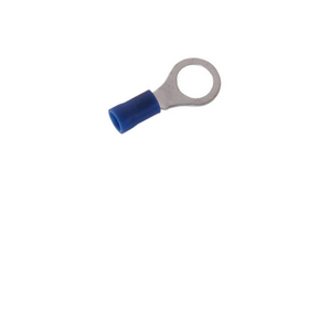 BLUE RING TERMINAL, 5/16" HOLE