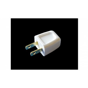 EASY INSTALL 2-WIRE AC PLUG, WHITE