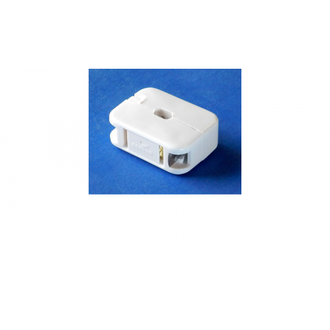 EASY INSTALL 2-WIRE AC RECEPTACLE, WHITE