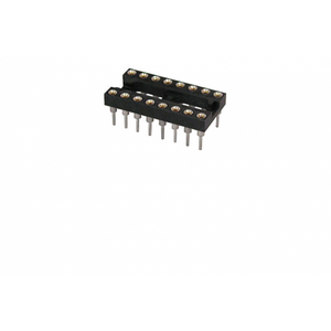 HIGH RELIABILITY 16 PIN IC SOCKET