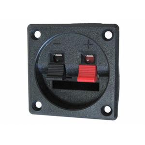 SPEAKER TERMINALS, 2.25" SQUARE BEZEL