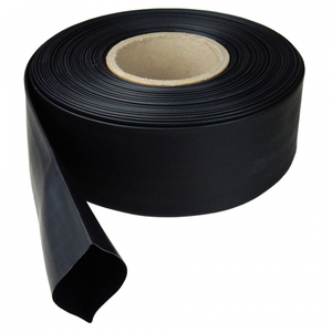 2" DIAMETER HEAT SHRINK TUBING, BLACK