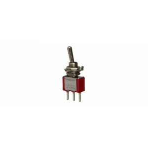 SPDT ON-ON MINI TOGGLE SWITCH, PC PINS