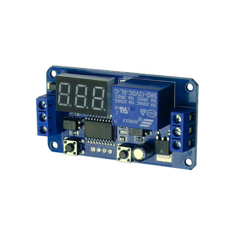 RELAY MODULE WITH 0-999 SECOND TIMER – Aretronics