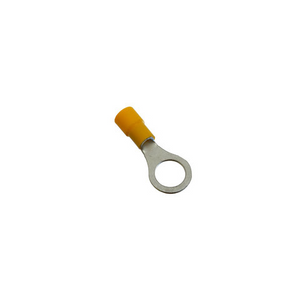 YELLOW RING TERMINAL, 1/2" HOLE