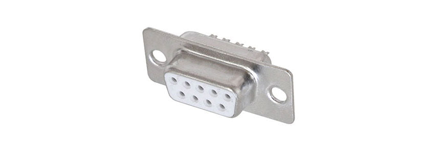 D-SUB CONNECTOR, 9 PIN FEMALE