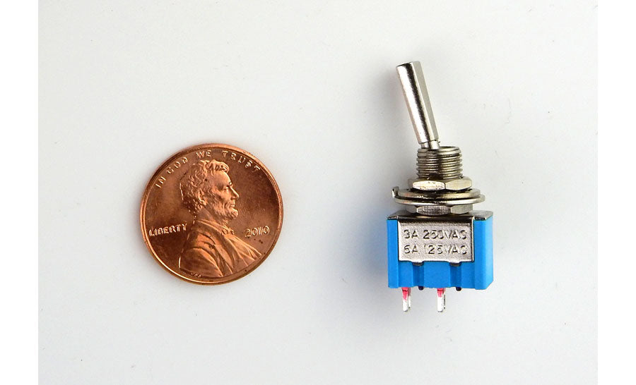 SPST ON-OFF MINI-TOGGLE SWITCH – Aretronics