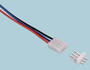 3-PIN CONNECTOR W/HEADER, 0.156"