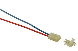 2-PIN CONNECTOR W/HEADER, 0.156"