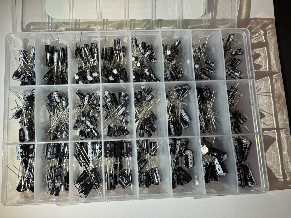 500-Piece Electrolytic Capacitor Kit