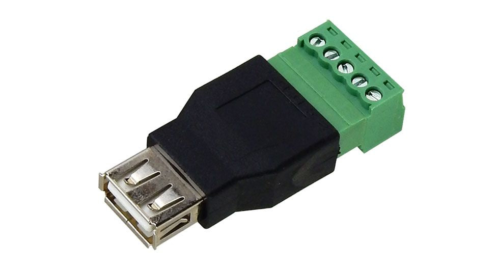 USB BREAKOUT CONNECTOR, FEMALE – Aretronics