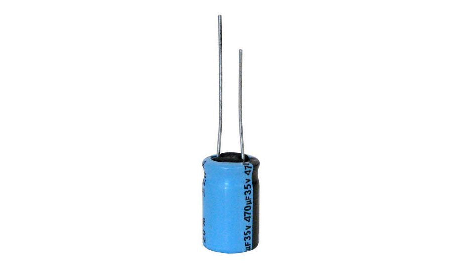 470UF 35V RADIAL CAPACITOR