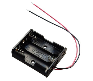HOLDER FOR 3 AA CELLS W/ WIRES