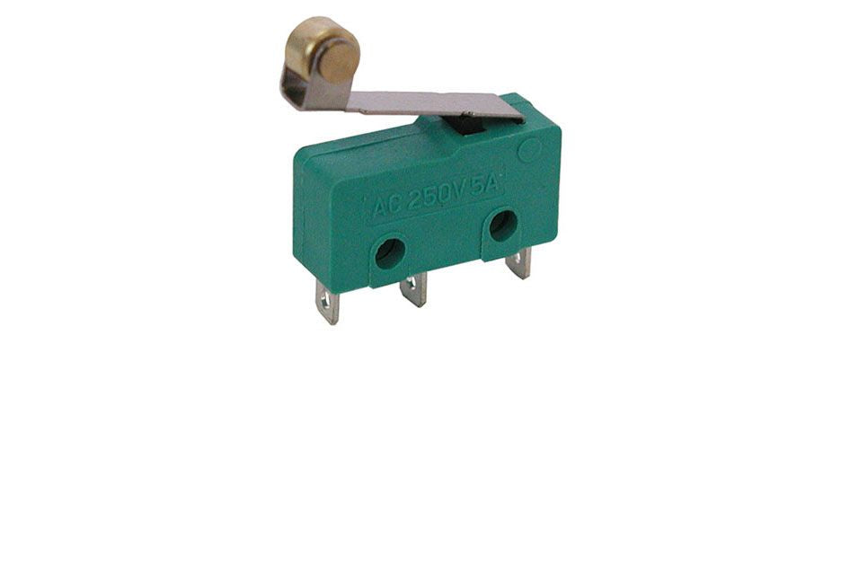 SPDT MINI-SNAP-ACTION SWITCH W/ ROLLER LEVER