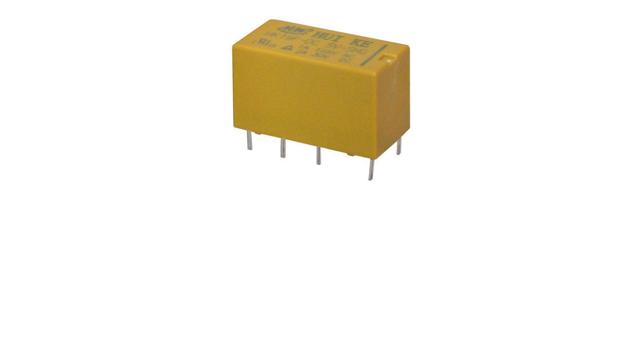 5 VDC DPDT DIP RELAY – Aretronics
