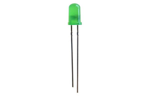 GREEN FLASHER LED, T 1/3/4