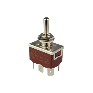 DPDT CENTER-OFF HEAVY-DUTY TOGGLE SWITCH