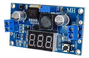 STEP-DOWN DC REGULATOR W/ DIGITAL METER