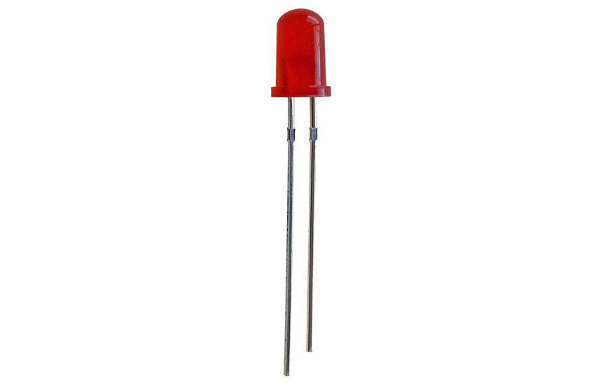 RED FLASHER LED, T-1 3/4