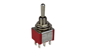 DPDT ON-OFF-ON MINI TOGGLE