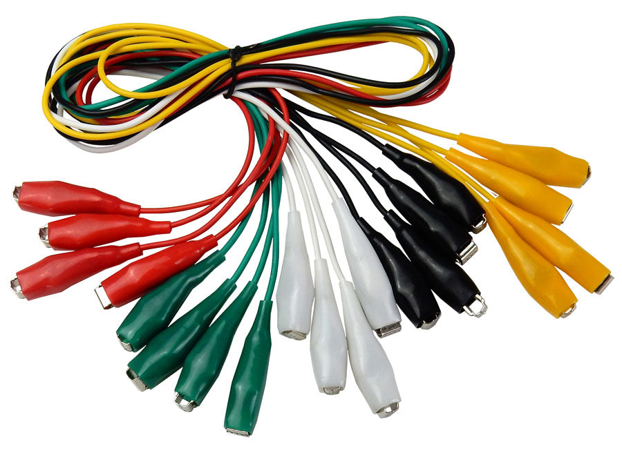 TEST LEADS WITH SPRING-TYPE TEST CLIPS